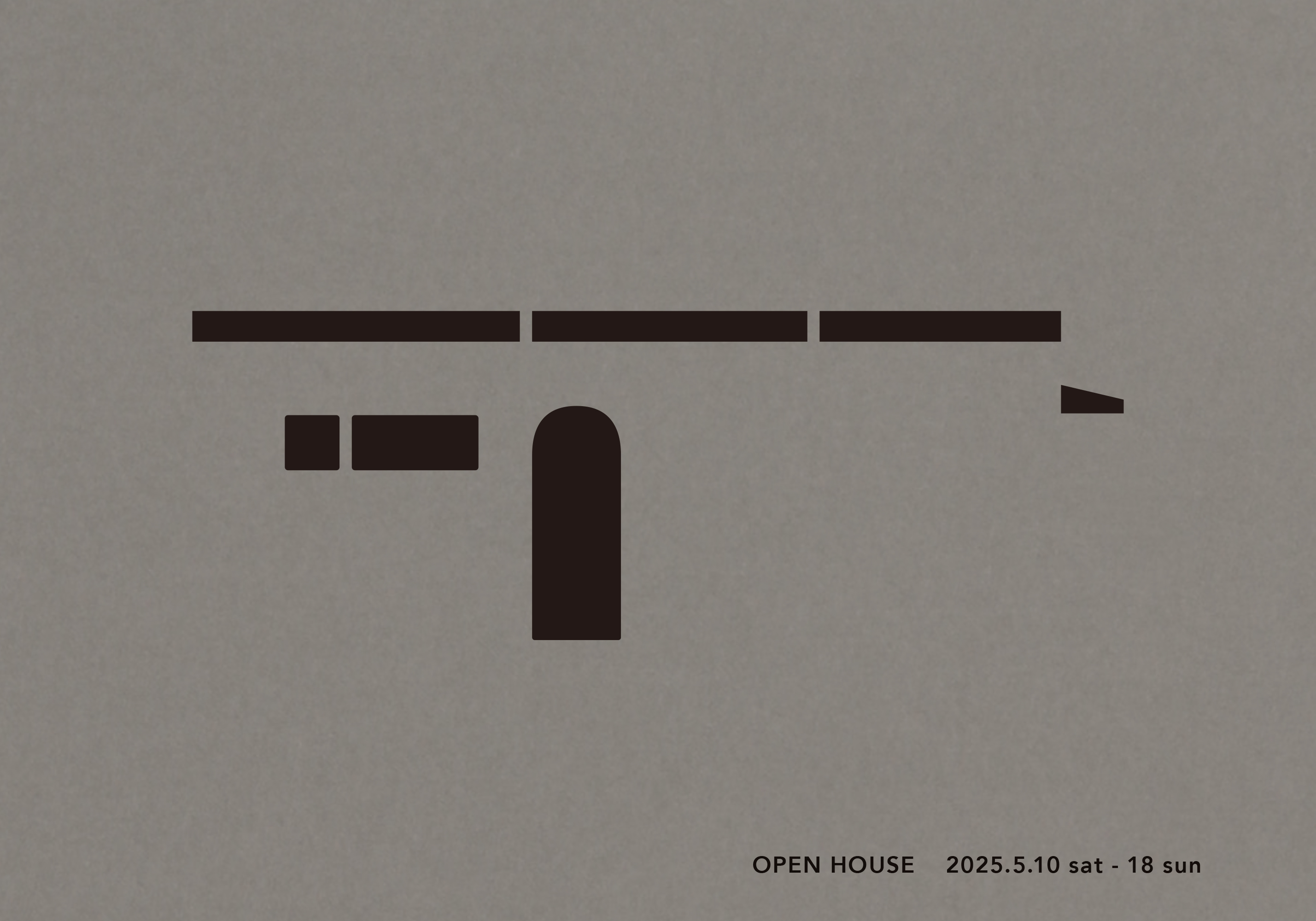 240809クマガイOPENHOUSE DM 室山_house